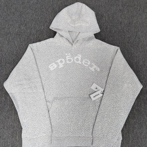 Spyder Light Gray Patterned Hoodie